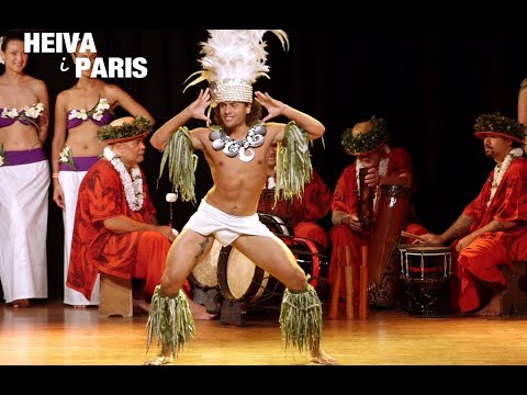 AMAZING EXHIBITION TAHITIAN MALE DANCER - TUARII TRACQUI (Guest HEIVA i PARIS 2015)
