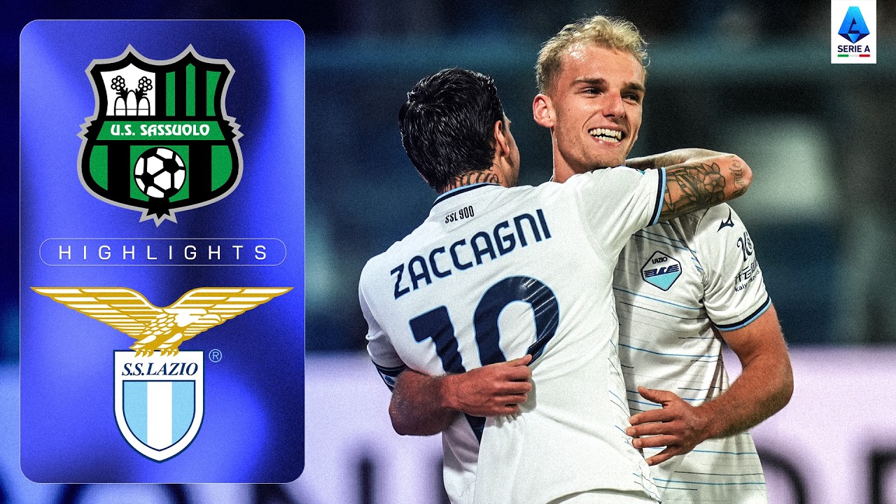 EIGHT Goals And A Red Card In Wild Clash! | SASSUOLO-LAZIO | HIGHLIGHTS | Serie A 2026/27
