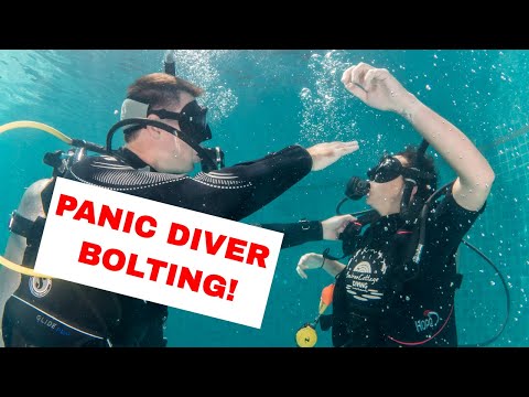 PADI Rescue Diver Exercise 4.2 - Uncontrolled Ascent Diving