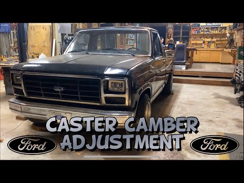 1980-86 Bullnose F-150 Caster Camber Alignment Bushing Install/Removal & Adjustment - 2WD/RWD