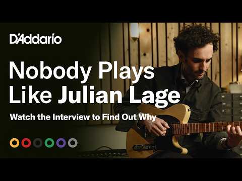 Julian Lage가 배운 재즈, 작곡, 그리고 관계의 기술