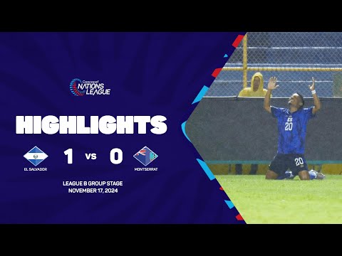 El Salvador 1-0 Montserrat 