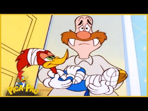 Capa de Pau em Português | No Topo | Episódio Completo de Pica-Pau | Desenhos Animados