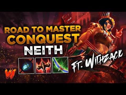 NEITH, LO CLASICO SIEMPEE VA BIEN ft. WithZack - Warchi - Smite Road to Master Conquest