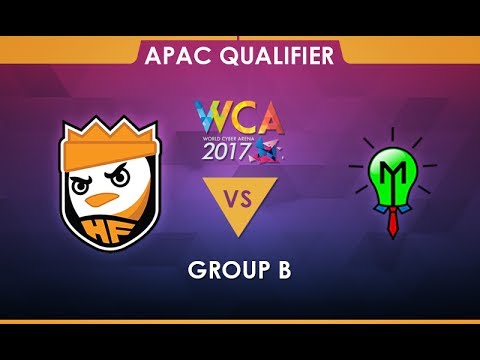 HappyFeet vs Young Minds Game 1 - WCA 2017 APAC Qualifier Group B - @dragondropdota @nephsensei