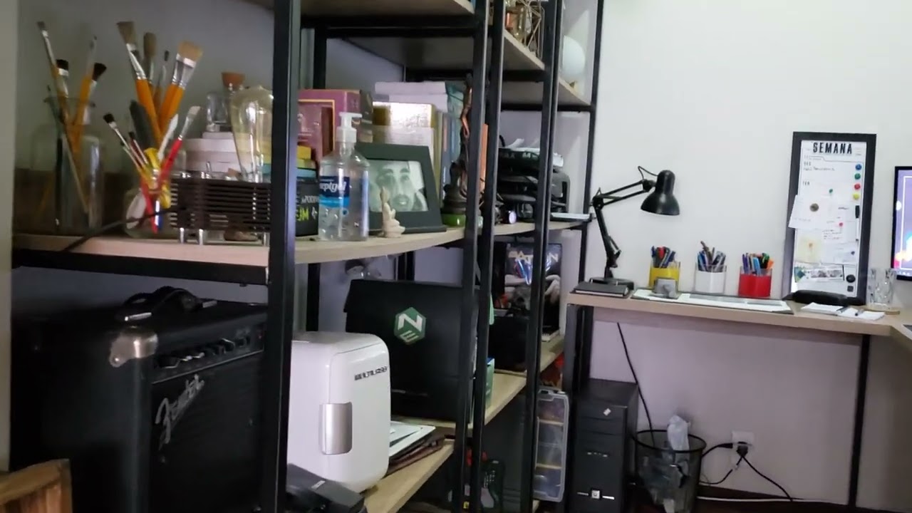 Estação de trabalho! Home office!! @rbx1981 follow in Instagram