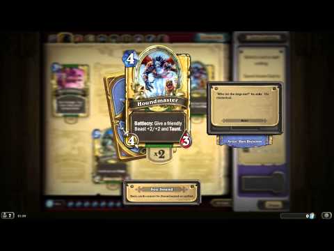 Houndmaster HD Hearthstone Golden Card Spotlight