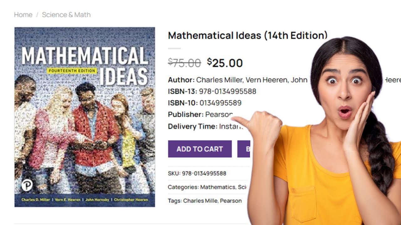 (PDF) Mathematical Ideas (14th Edition) - Price $25 | eBook
