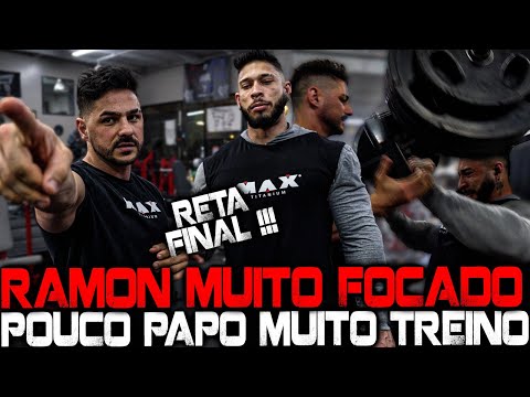 RAMON DINO NA RETA FINAL - POUCO PAPO E MUITO TREINO - FALTAM 12 DIAS !!!