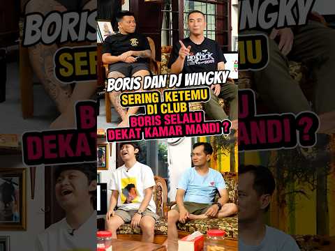 DJ WINGKY EXPOSES BORIS'S HABITS AT THE CLUB😭 #wingkywiryawan #djwingky #agaklaen #borisbokir #sh...
