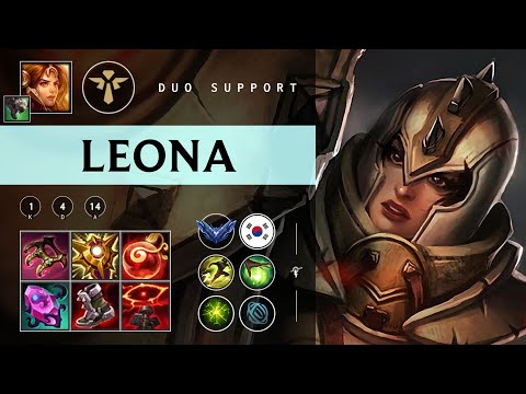 Leona Support vs Rakan - KR Diamond Patch 25.23