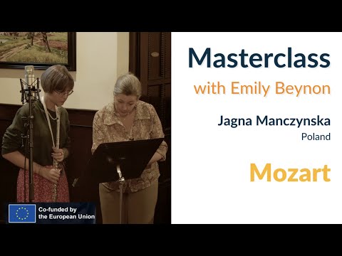 Jagna Manczynska - Mozart G major Concerto - MASTERCLASS