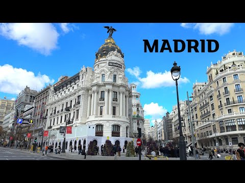 [4K]🇪🇸 Walking Madrid: A Lively Saturday Afternoon in Spain’s Capital – Energy, Food & Fun!  | 2025