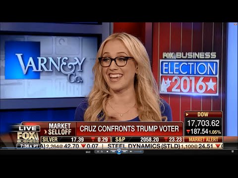 05-03-16 Kat Timpf on Varney & Co - Trump Supporter Bests Cruz