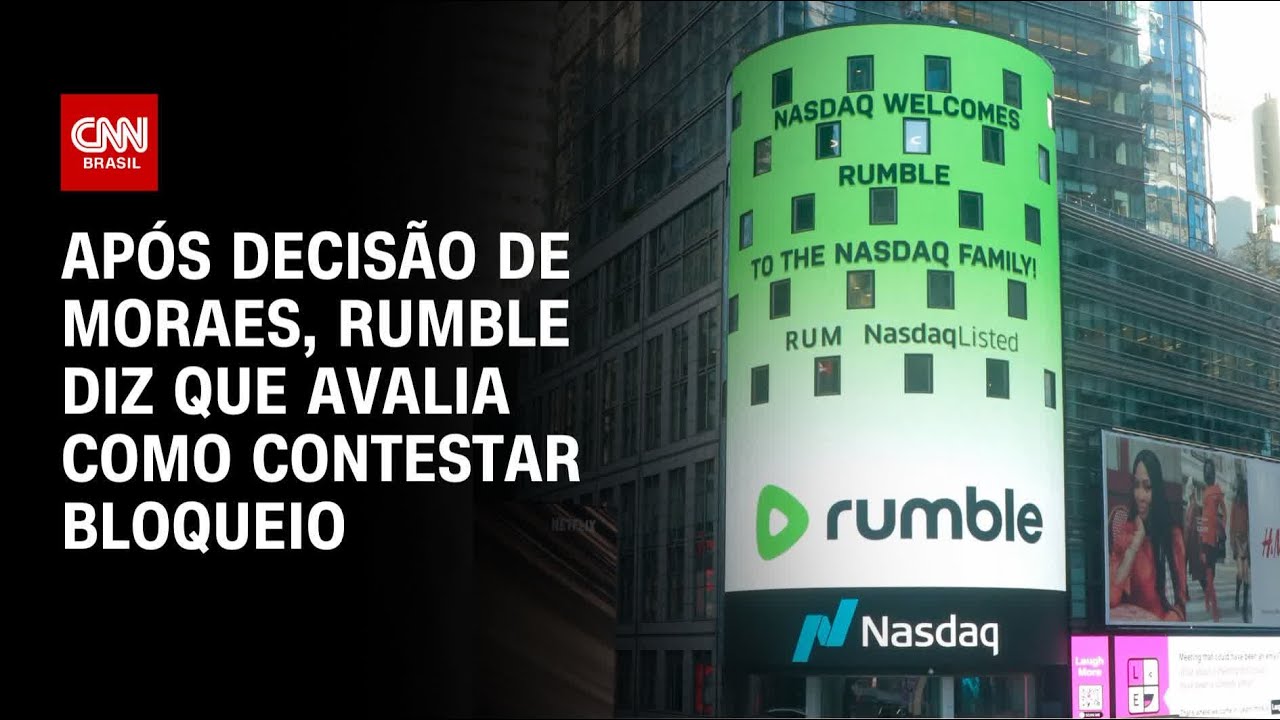 Após decisão de Moraes, Rumble diz que avalia como contestar bloqueio | AGORA CNN