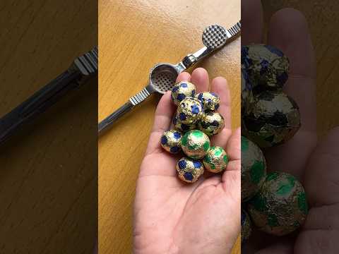 Mini choco ball 🤎🟤 #pineapple #asmr #satisfying