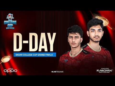 SKOAR College Cup LAN | BGMI Grand Finals Day 3 |🔥 LIVE College Esports Action
