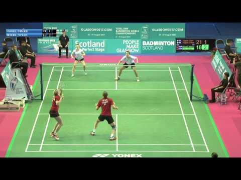 Badminton - Magee / Magee vs Seidel / Efler (XD, R32) - Scottish Open 2015