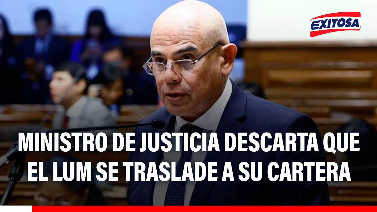 🔴🔵 Ernesto Álvarez descarta que por ahora el LUM pase del Ministerio de Cultura al de Justicia
