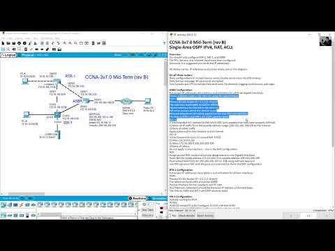 CCNA 3 v7.0 Mid Term (rev B)