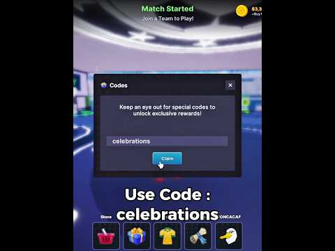 New CODE! 🎭🎁 | Super League Soccer ⚽️ #trending #funny #viral #superleaguesoccerroblox #shorts