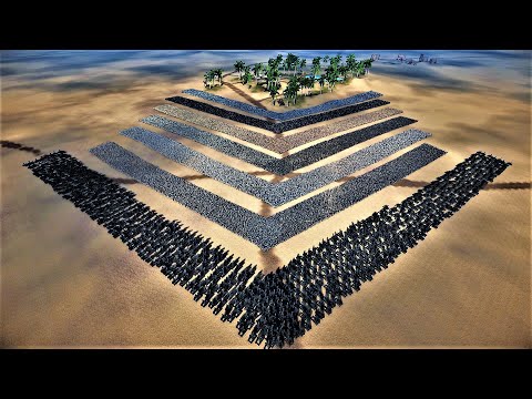 7 lines every ranged unit VS 1 Million Imperial Roman Army l Ultimate Epic Battle Simulator 2 UEBS 2