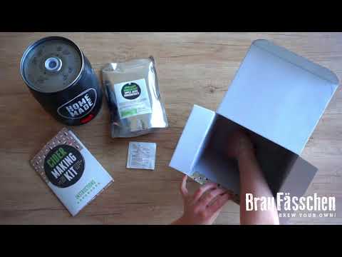 Unboxing the New Cider Making Kit from Braufässchen (EN)