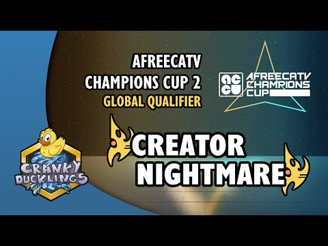Creator vs NightMare - PvP | AfreecaTV Champions Cup 2: Global Qualifier | StarCraft 2 Tournament