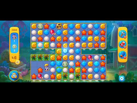 Fishdom Easy Level 11684 (with ingame Double Bomb Booster) @choraelmin