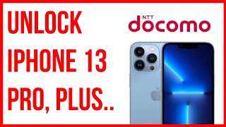 Unlock iPhone 13, 13 mini, 13 Pro, 13 Pro Max Docomo Japan for Free