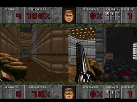 [TAS] Doom 32X Resurrection v1.4 - Map 1 - 2 players Coop 100%