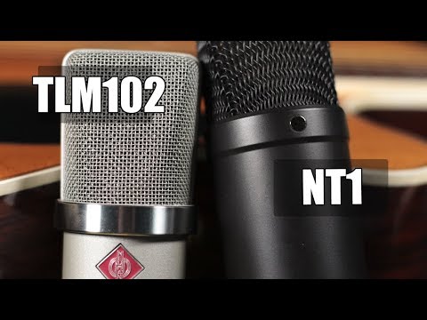 Rode NT1 vs Neumann TLM 102 (acoustic guitar) (pt.1)