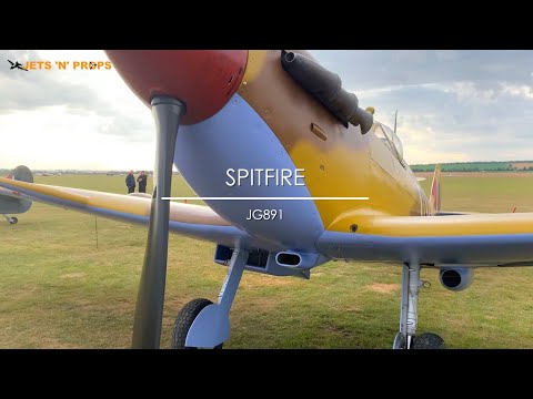 Spitfire JG891 Walk around at RAF Duxford