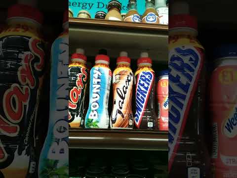 Snickers Mars Bounty Galaxy drinks