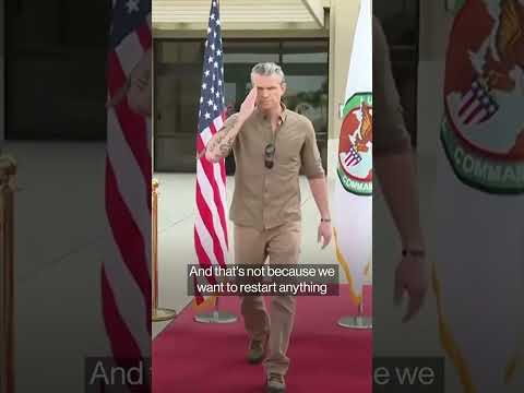 Hegseth Vows US Will Be 'Hitting Iran Hard'