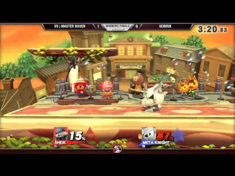 Smash 4 Versus Weekly 11/19/15 - Winners Finals - Master Raven (Sheik) vs Seibrik (MK)
