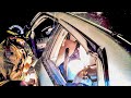 Firefighters extricate man with metal pole through his back