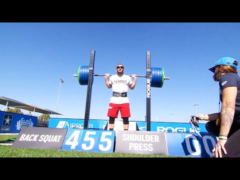 CrossFit TOTALS - 2020 CrossFit Games Finals (Back Squat, Shoulder Press and Deadlift)