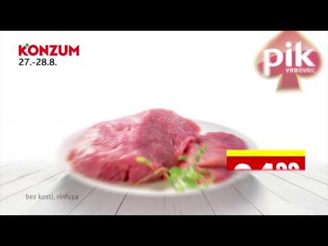 Konzum VIKEND AKCIJA 27.8.- 28.8.