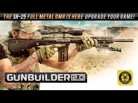 Build your Custom SR-25 Full Metal Airsoft DMR  | Airsoftmegastore.com