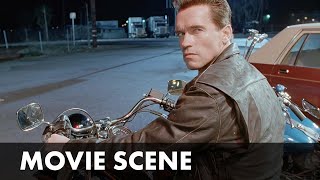 Download lagu TERMINATOR 2 (1991) | Truck-chase Scene | Starring Arnold Schwarzenegger mp3