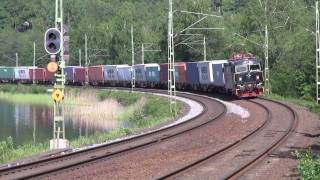 preview picture of video 'Godståg vid Aspen. Cargo Train at Aspen'