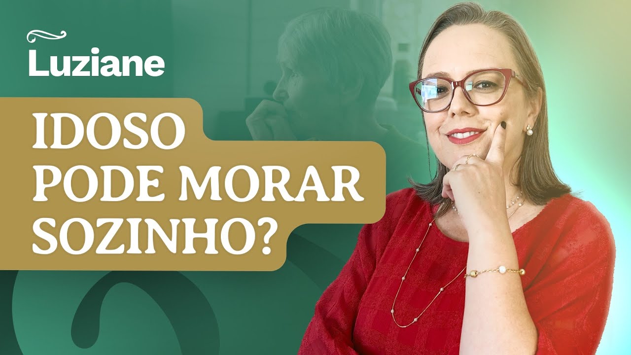 Idoso pode morar sozinho?