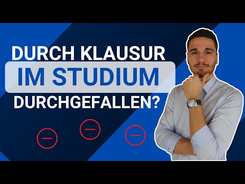 Uni-Klausur nicht bestanden?