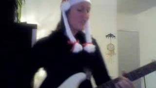 Lydia on guitar Xmas song