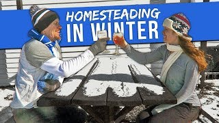 The Positive Side of Winter Homesteading: A 4 Channel Collaboration