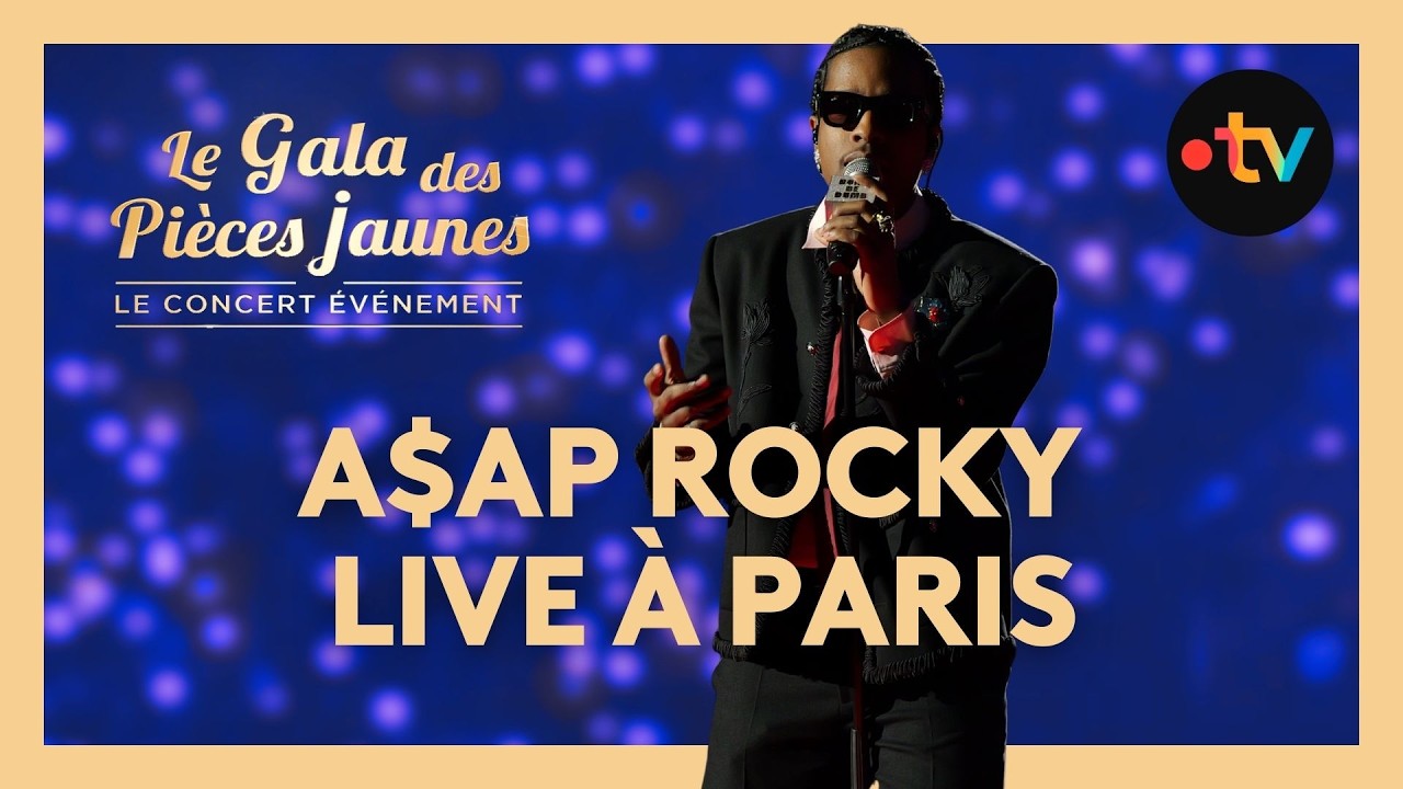 Miniature de la vidéo A$AP Rocky - Robbery, I smoked away my brain… live au Gala des Pièces Jaunes 2026 du film Le Gala des Pièces Jaunes 2026 : Le concert événement