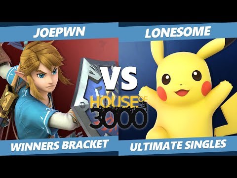 Smash Ultimate Tournament - Lonesome (Pikachu) Vs. JoePwn (Link) SSBU Xeno 182 Winners Bracket