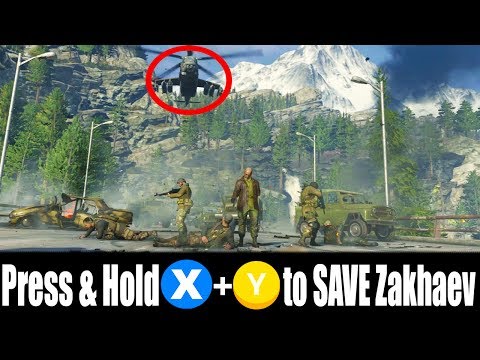 WHAT HAPPENS IF YOU DON'T KILL ZAKHAEV... (WOW)