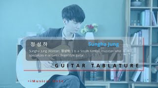 Guitar TAB (Sungha Jung) Crush - Beautiful | Tutorial / Sheet / Lesson #iMn